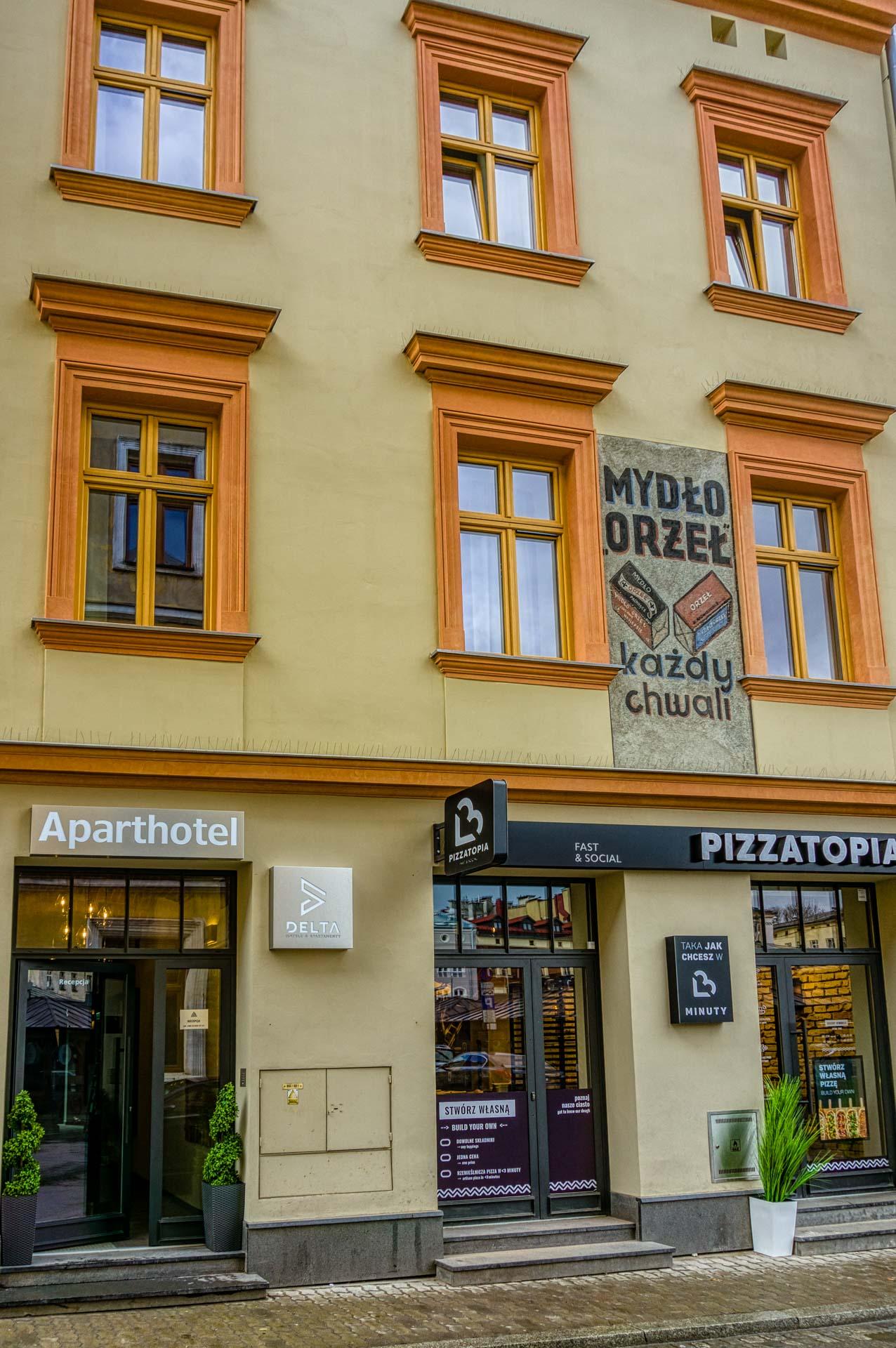 Aparthotel Delta Boutique Kraków Zewnętrze zdjęcie